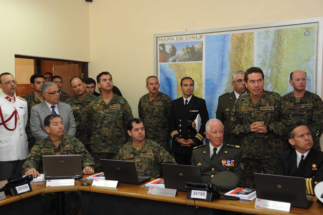 IGM EXPONE EN INAUGURACIÒN DEL COE-ONEMI