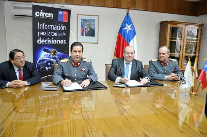 IGM Y CIREN FIRMAN CONVENIO DE COLABORACIÓN