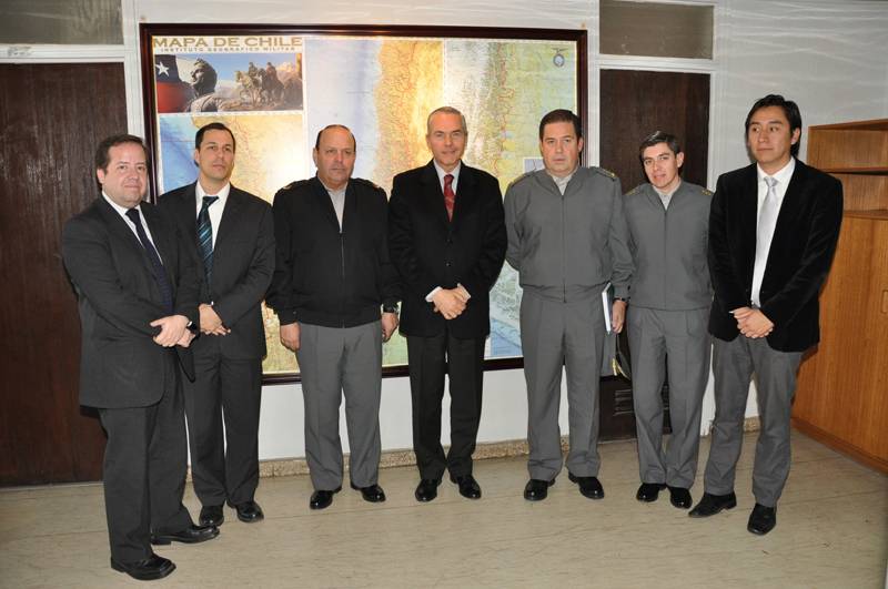 SUBSECRETARIO DE DEFENSA VISITA EL IGM
