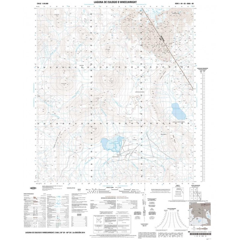 LAGUNA DE EULOGIO O WHEELWRIGHT (PAPEL)