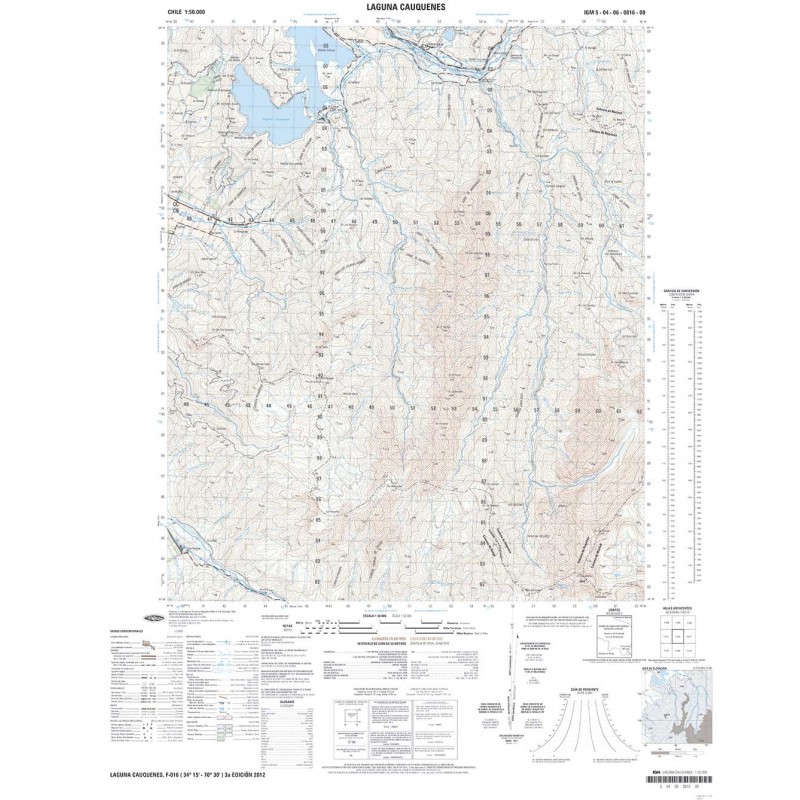 LAGUNA CAUQUENES (PAPEL)