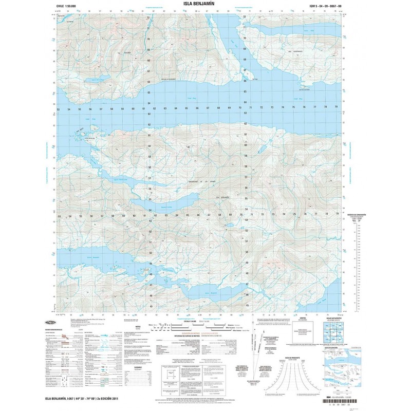 ISLA BENJAMÍN (PAPEL)