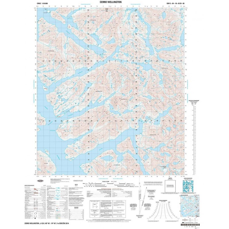 CERRO WELLINGTON (PAPEL)