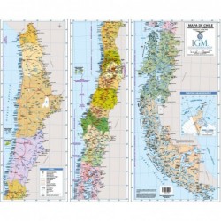 Mapa De Chile Escala...