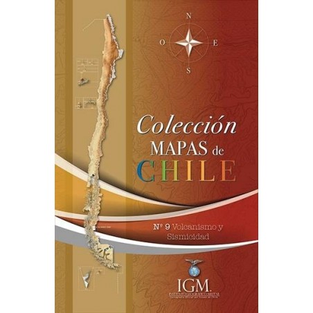 Mapa de Chile Nº 9 Volcanismo y Sismicidad