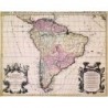 Mapa Antiguo L´ Amerique Meridionale