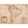 Mapa Antiguo Amerique Meridionale