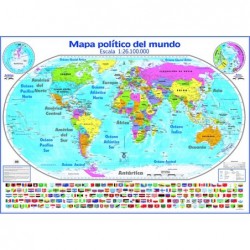 Mapa político del Mundo,...