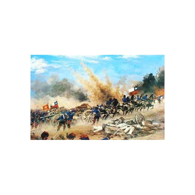Oleografía Campo de Batalla