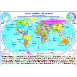 Mapa político del Mundo,...