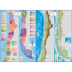 Mapa de Chile División...