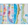 Mapa de Chile División Político-Administrativa Físico Escala: 1:2.200.000 (reversible) (sin molduras)