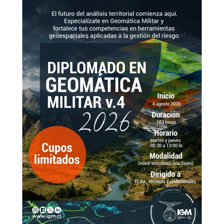 Diplomado en Geomática Militar